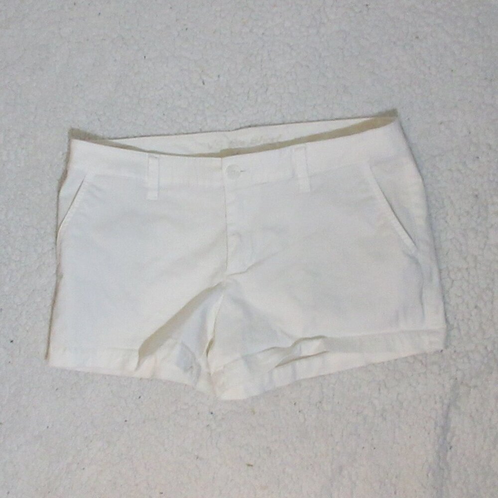 Victoria's Secret White Eva Shorts Size 8